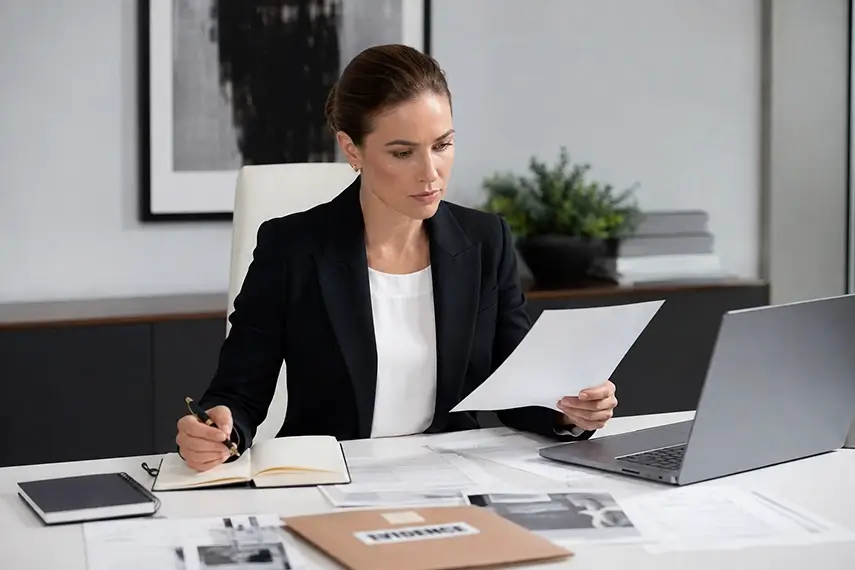 Investigation evidence reporting and litigation support in London